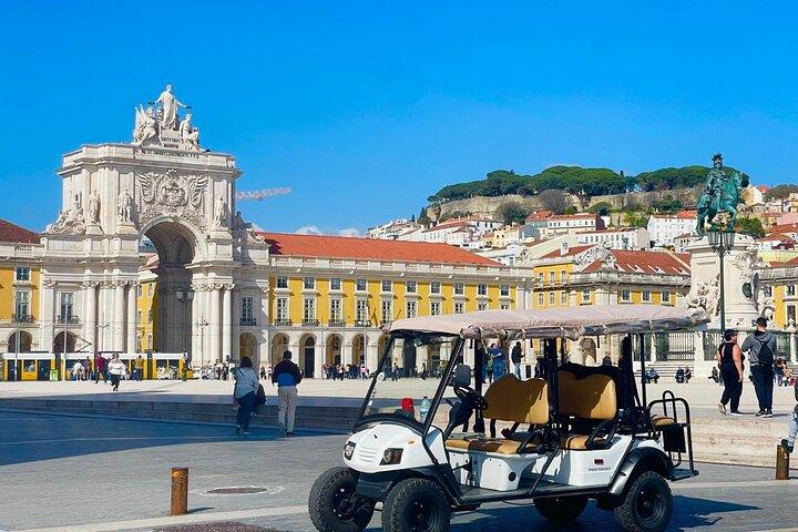 Discover Lisbon Secrets by Tuk Tuk around 7 Hills and Belém Coast