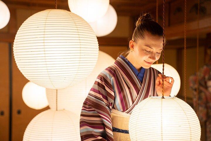 Lantern and Mini Japanese Umbrella Painting with Artisan Visit