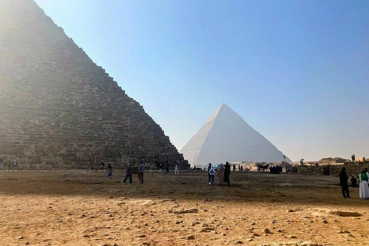 Pyramids View Sunset 3 Hours with dinner and shopping