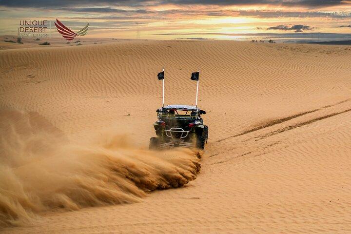 Dubai Evening Desert Safari - BBQ Dinner, Dune Bashing & Camel
