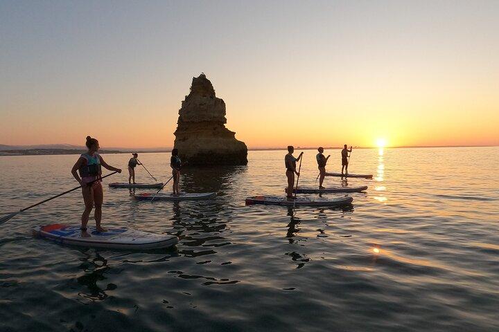 Sunrise SUP Caves Tour in Lagos – Small Group Experience