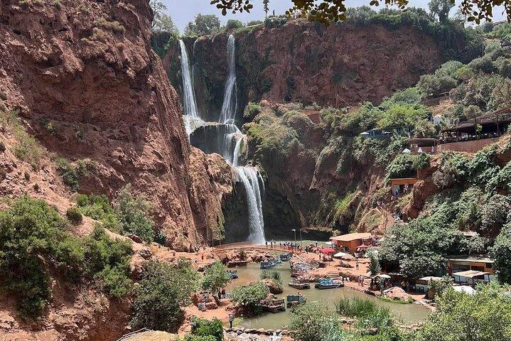 Full-Day Ouzoud Waterfalls Trip from Marrakech with Guide & Boat