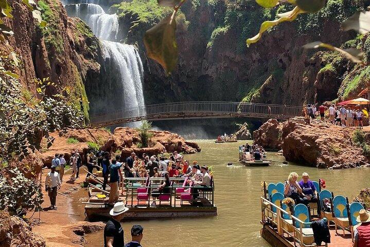 Full-Day Ouzoud Waterfalls Trip from Marrakech with Guide & Boat
