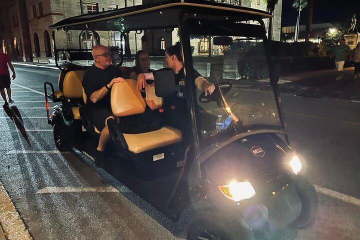 St. Augustine Haunted Ghost Tour by Electric Cart Shadow Ride