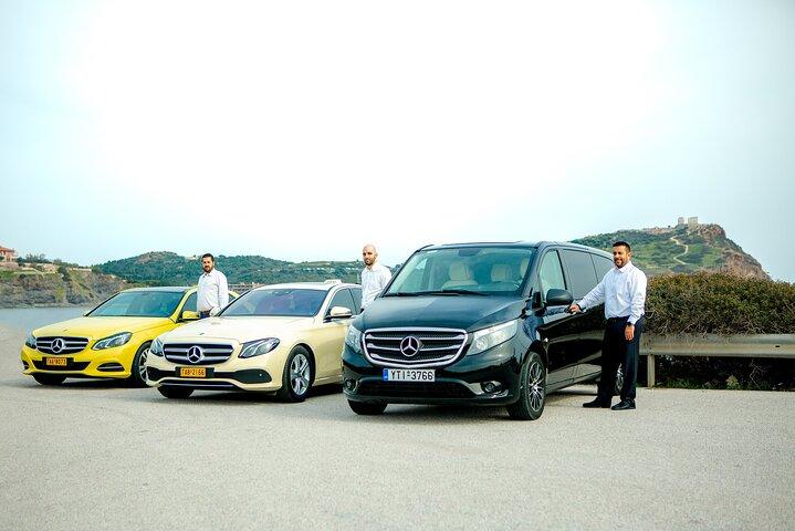 Private transfer from Athens International Airport to ATHENS CITY