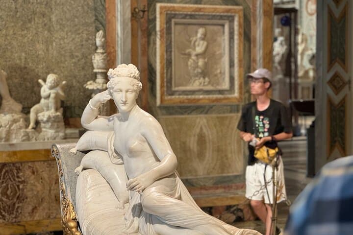 Rome Villa Borghese Gallery Entry Tickets and Guided Tour