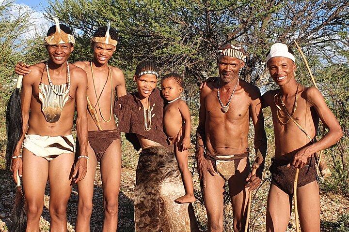 Bushman Walk with the San in Windhoek