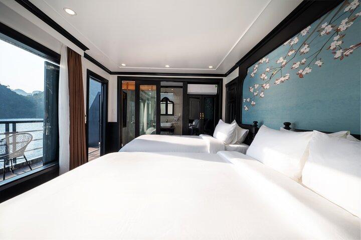 Halong Bay 2D1N Cruise Tour, Full Meals, Caves, Kayak &Transfer