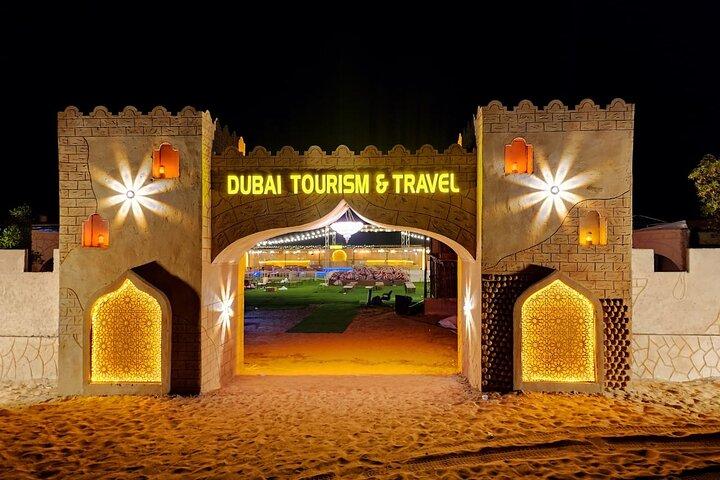 Vip Desert Safari Dubai with Camel Riding BBQ Dinner & Live Shows