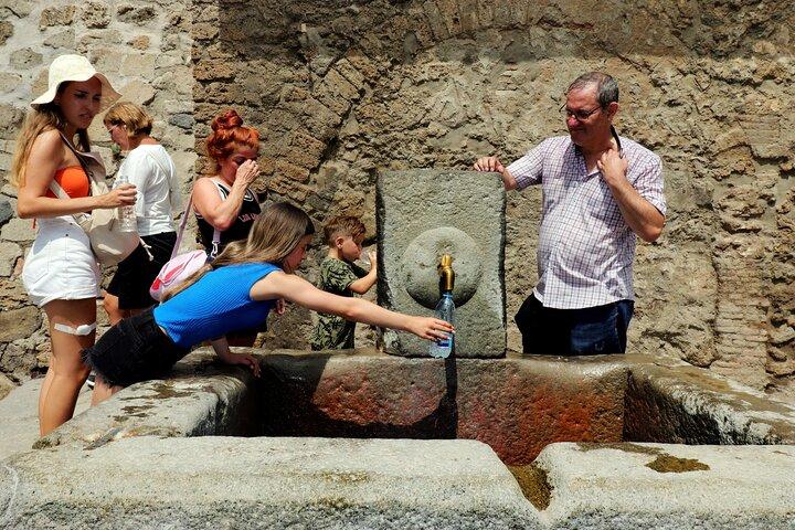 From Naples: Amalfi Coast, Sorrento & Pompeii Day Experience