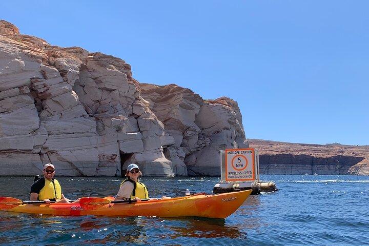 Antelope Canyon Lake Powell Guided Kayaking and Hike Tour