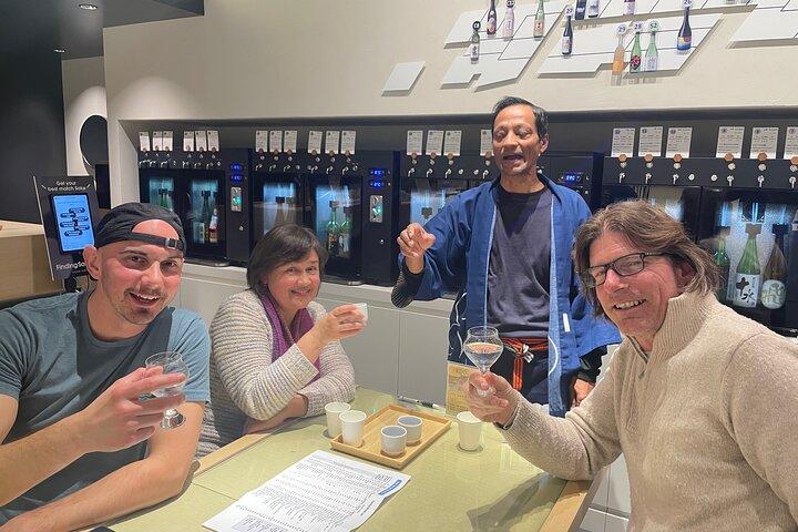 Deep Dive Sake Tasting with a Guide in Asakusa, Tokyo