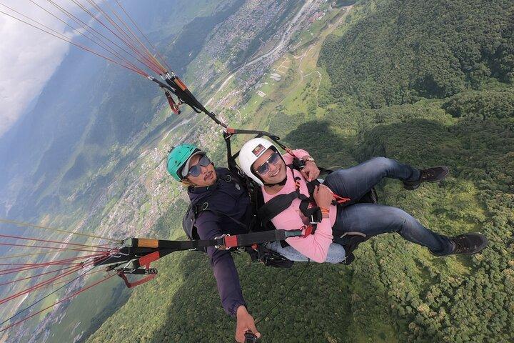 Paragliding at Sarangkot Pokhara