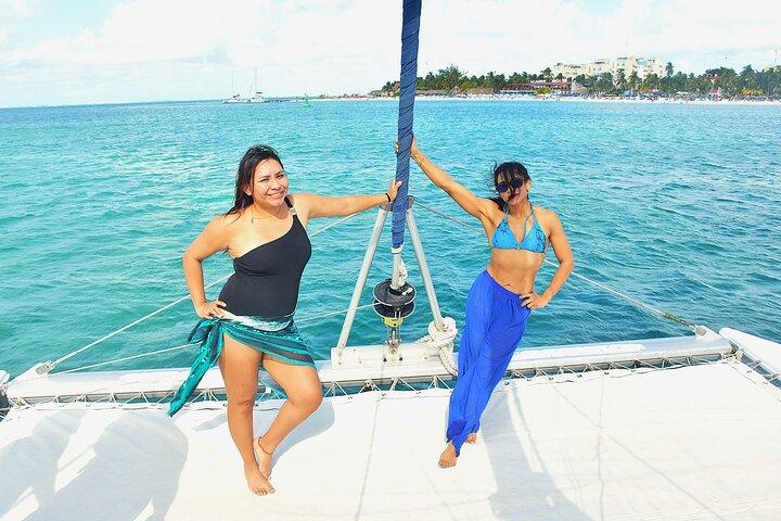 Isla Mujeres by Private Catamaran