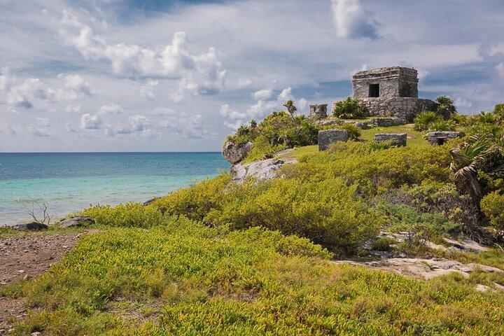 Tulum & Dolphin Connection from Cancun