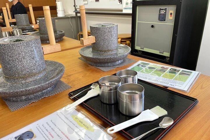 Matcha Grinding Experience and Walking Tour in Uji Kyoto