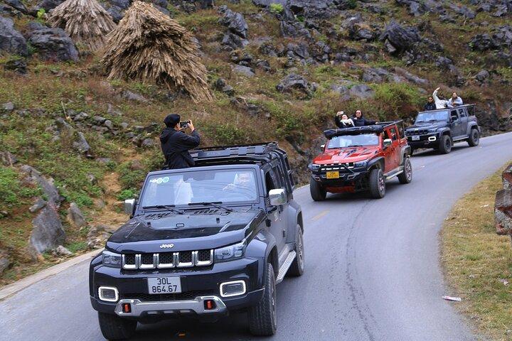 Ha Giang Open Air New Model Jeep Tour 2 Days 1 Night