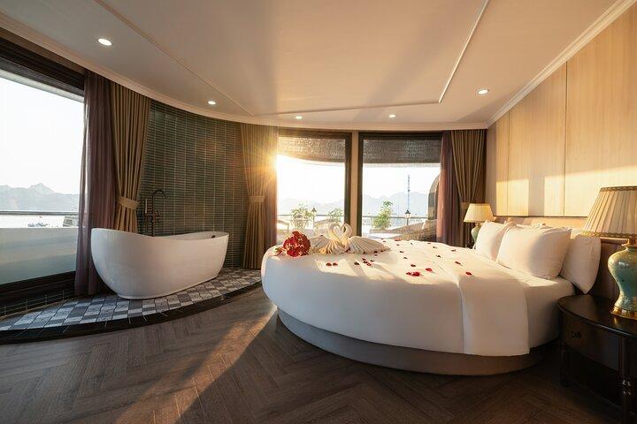 New Doria Cruise 2 days 1night exploring Lan Ha Bay with transfer
