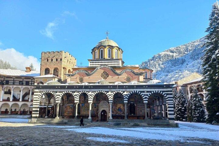 From Sofia: Rila Monastery and Villa Montevino Half - Day Trip