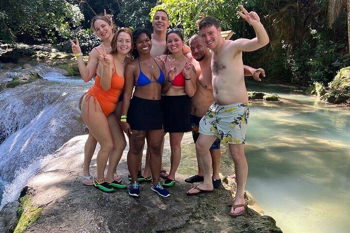 Private fun fill tour from Montego Bay to dunns river & blue hole