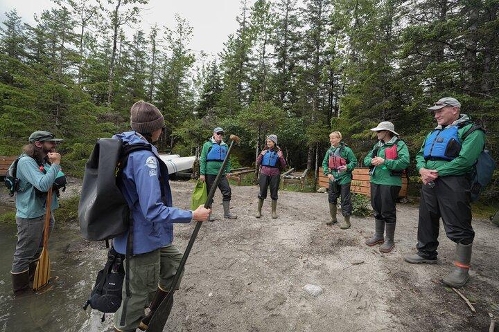 Juneau Shore Excursion: Mendenhall Glacier Canoe, Paddle and Hike