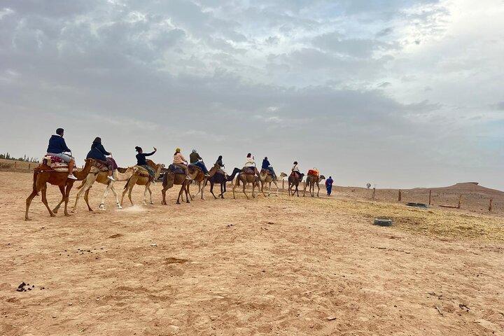 Agafay Desert Camel Ride Marrakech Magical Sunset with Show