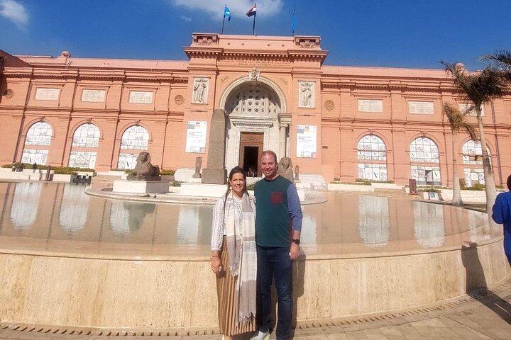 Cairo 8 Hour Private Tour Giza Pyramids & Egyptian Museum Bazaar