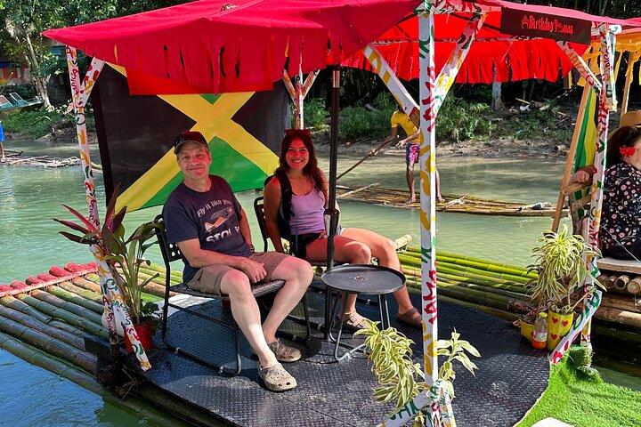 Horseback riding + Bamboo river rafting tour from Ocho Rios