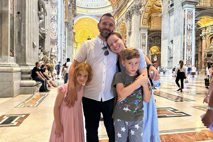Family Friendly Private Vatican Tour and Sistine Chapel