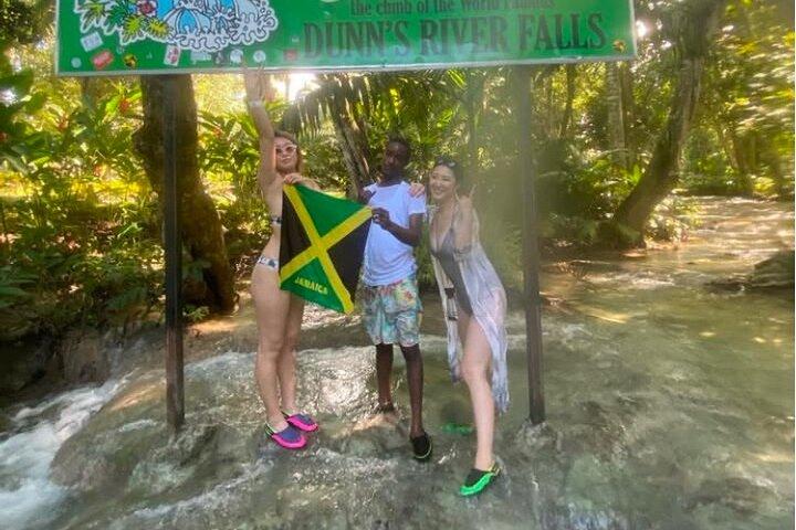 Dunn's River Falls and Blue Hole Tour Ocho Rios from Montego Bay