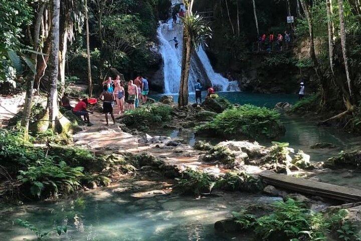 Dunn's River Falls and Blue Hole Tour Ocho Rios from Montego Bay