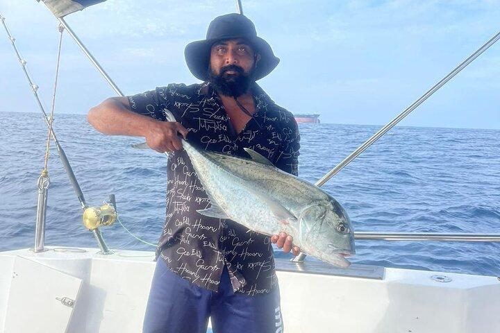Mirissa Fishing GT, Tuna, Sail Fish by Speedboat with Local Guide