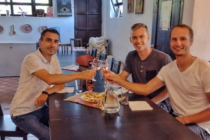 Sip & Stroll: Wine Tasting and History Private Tour of Bucharest