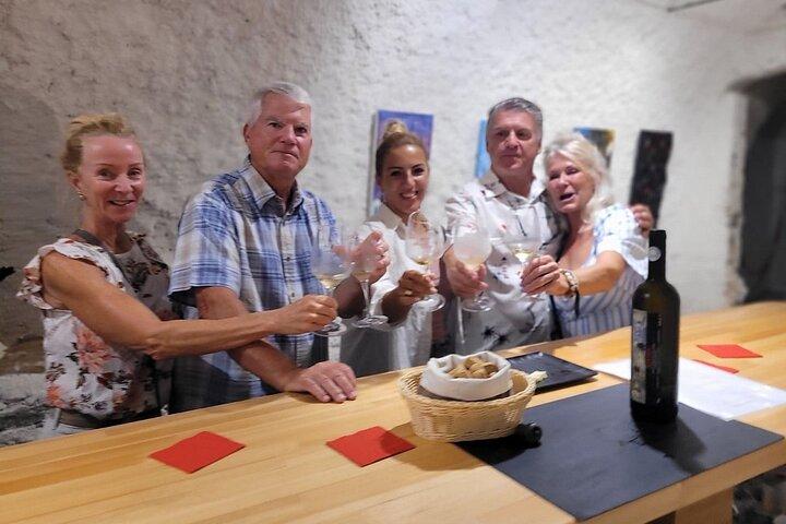 Santorini Sunset Wine Tour – Semi-Private Tasting at 2 Wineries