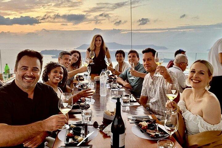Santorini Sunset Wine Tour – Semi-Private Tasting at 2 Wineries