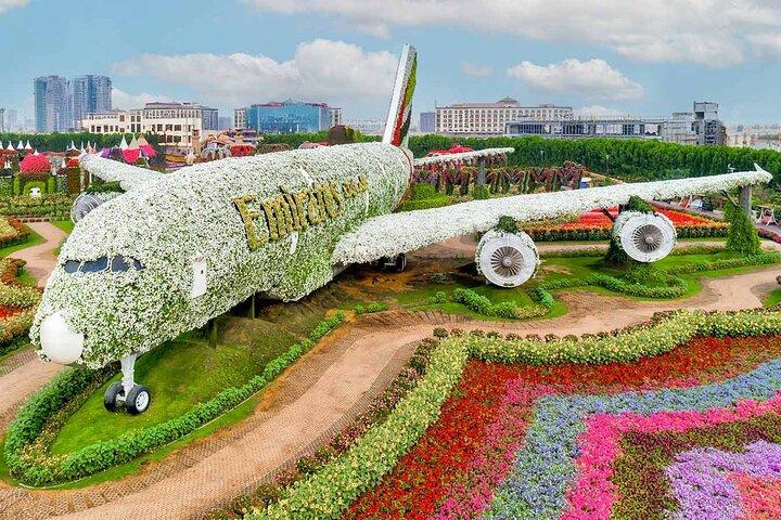 Dubai Miracle Garden Tickets with Round Trip Transfer