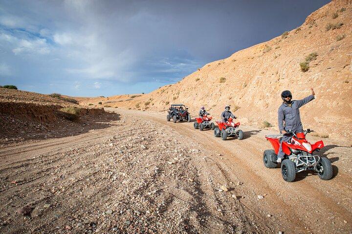 Marrakesh : Quad, Camel Riding and Show in Agafay Desert
