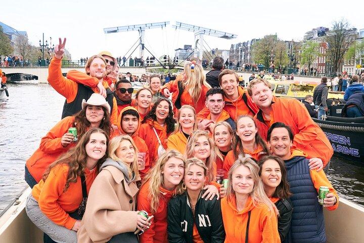 Amsterdam King’s Day Boat Party with Unlimited Drinks 2027
