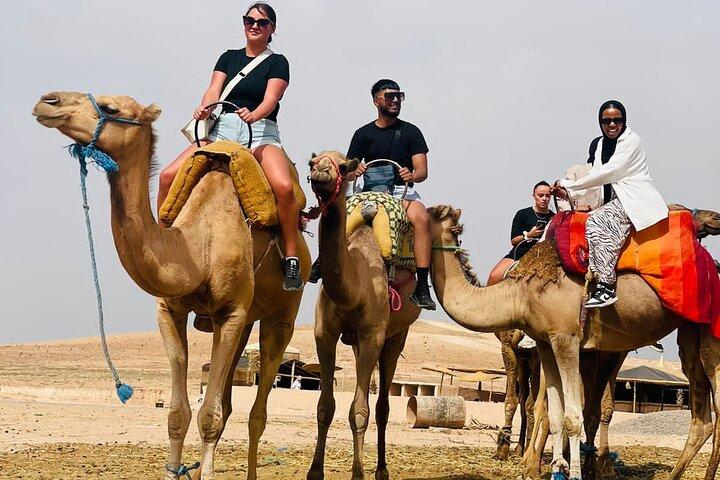 Agafay Desert, Camel Ride, Dinner & Fire Show