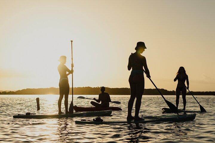 Sunrise Kayaking Tour in Bacalar with Breakfast and Photos
