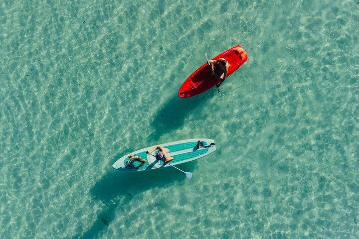 Bacalar Sunrise Stand Up Paddleboard Tour with Breakfast & Photos