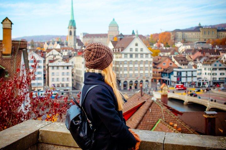 Private transfer from Zermatt to Zurich with 3h Sightseeing stops