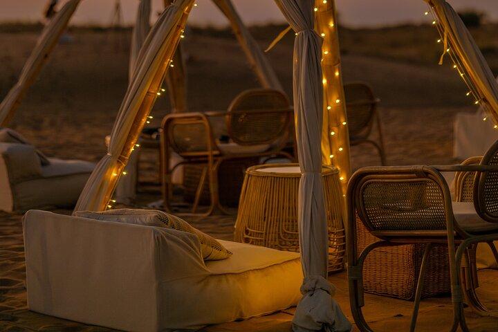 Sonara Camp Dubai, The Sunset and Dinner Experience