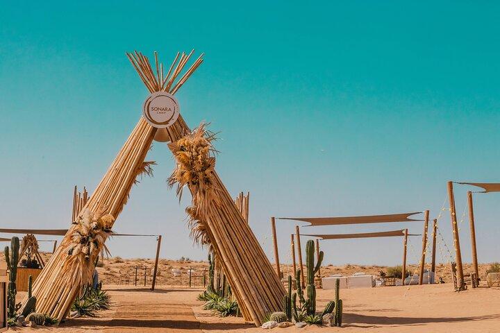 Sonara Camp Dubai, The Sunset and Dinner Experience