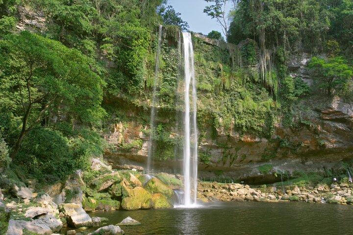 Blue Water Misol-ha and Palenque Tour from San Cristobal.