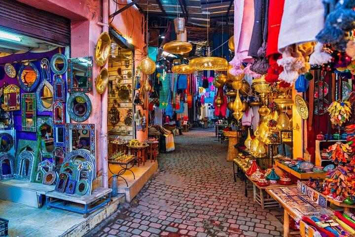 Marrakech Ben Youssef Secret Garden and Souks Walking Tour