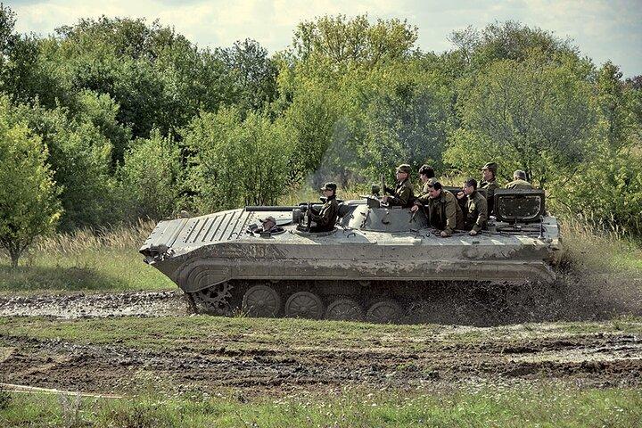 Military Experience Tank Driving and AK 47 Shooting