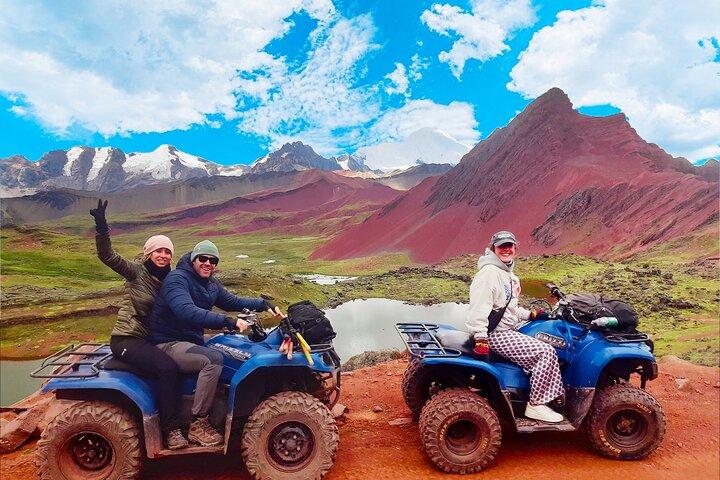 Red Valley and Mountain of Colors ATV Tour from Cusco