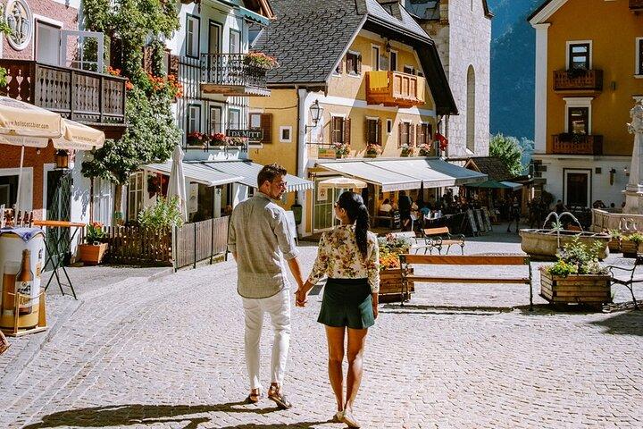 Private Scenic Austrian Alps Day Trip–Hallstatt, Salzburg & Melk