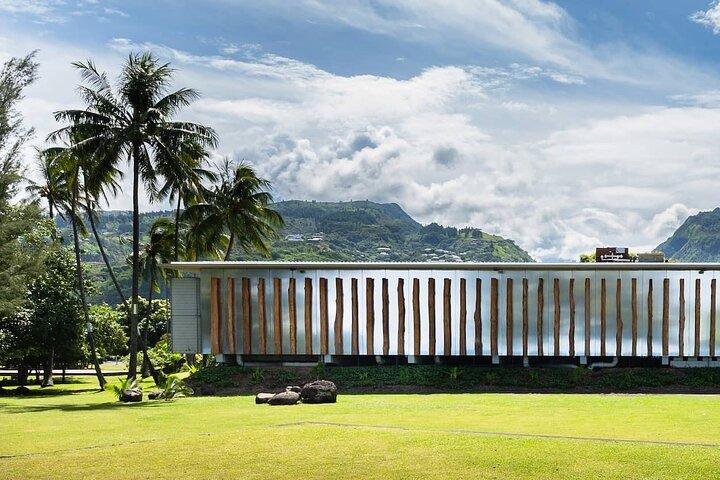 Visit of the Tahiti and her Islands Museum with a local guide.